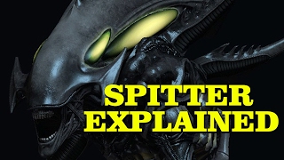 ALIEN SPITTER EXPLAINED PHYSICAL TRAITS ATTACK METHODS XENOMORPH ACID SPIT [upl. by Yknarf]