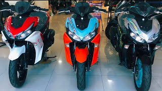 2024 YAMAHA AEROX 155 NEW COLOR VARIANTS HAS LAUNCHED LATEST REVIEW PRICE SPECS AND FEATURES [upl. by Idnak]