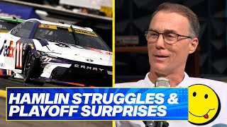 Kevin Harvick on whats gone wrong for Denny Hamlin amp others to start the playoffs [upl. by Sandie]