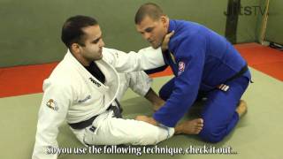 Attack against the larger opponent  Guilherme Goraib Instructional  Jits Magazine [upl. by Mccafferty]