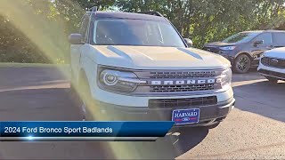 2024 Ford Bronco Sport Badlands Harvard Woodstock Belvedere Beloit Rockford [upl. by Sucerdor]