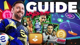 eFootball BEGINNER guide best settings rewards amp team builds [upl. by Nirek]