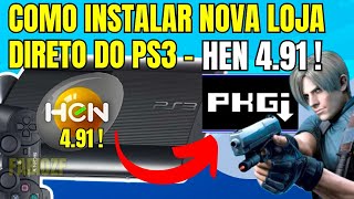 COMO INSTALAR LOJA PKGI ATUALIZADA NO PS3  2024 [upl. by Eppillihp]