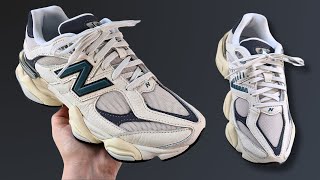 HOW TO LACE NEW BALANCE 9060 STANDARD WAY [upl. by Fenton]