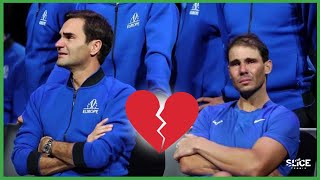 Federer amp Nadal CRY at EMOTIONAL Laver Cup 2022  Recap  THE SLICE [upl. by Venita]