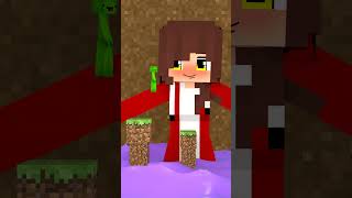 Super Chicken Scream Run Game with JJ sister amp Mickey • MAIZEN Minecraft [upl. by Guglielma]