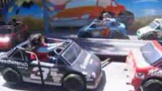 Riding Race Car at Knotts Berry Farm [upl. by Jacinthe94]