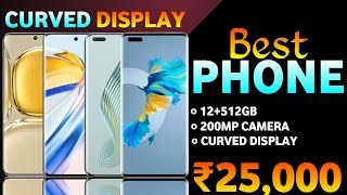 5 Best Curved Display Smartphone Under 25k In 2024  Best Phone Under 25000 [upl. by Namrac]