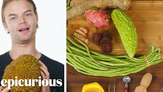 50 People Guess Fruits amp Vegetables  Epicurious [upl. by Stace]