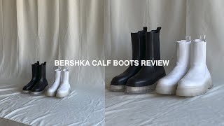 Bershka Calf Boots Review  Bottega Veneta Ankle Boots Alternative [upl. by Okin]