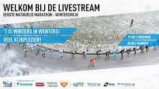 Livestream Eerste marathon natuurijs  Winterswijk [upl. by Eladnek756]