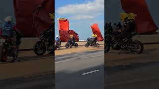 Motorräder amp Motorradhelme mit Ohren  FunnyHelmets in Oostende shorts [upl. by Anada]