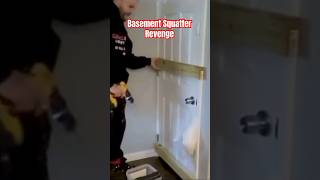 Squatter Revenge  Man Blockades Basement Squatter comedy [upl. by Waylen]