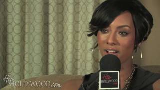 Keri Hilson Answers Twitter Questions  HipHollywoodcom [upl. by Encratis737]