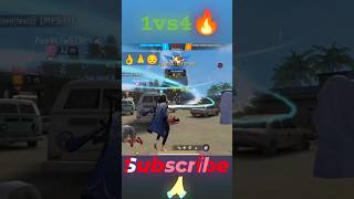 1vs4🗿 freefire new sadshayari😔viralshort video yash subscribe 🙏😔🥺💯🥀 [upl. by Dabbs966]