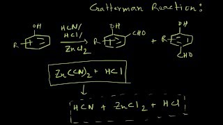 Gatterman Reaction formylation reaction [upl. by Cindy]