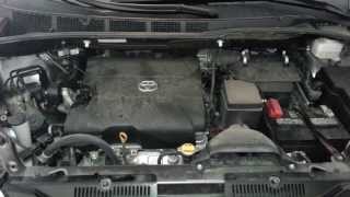 2012 Toyota Sienna 35L V6 2GRFE Engine  Idling After Motor Oil Change amp Filter Replacement [upl. by Eissej]