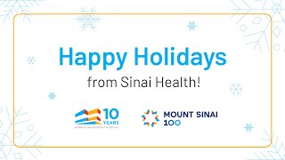 Happy Holidays from Sinai Health  2023 [upl. by Tichon]