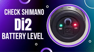 2 Ways To Check Shimano Di2 Battery Status QUICK WAY How to Change Di2 Shift Modes shimano di2 [upl. by Daitzman]