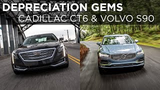 The Cadillac CT6 and Volvo S90 are used car gems  Buying Advice  Drivingca [upl. by Rosemarie]