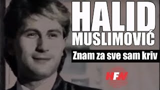 Halid Muslimovic  Znam za sve sam kriv  Official Video 1983 [upl. by Hyde]