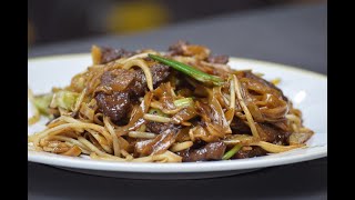 How to cook super wok hei Beef Ho Fun 干炒牛河 [upl. by Libby]