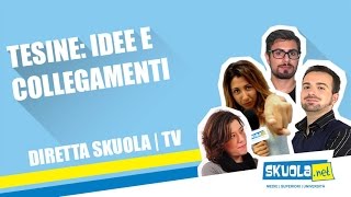 Tesine idee e collegamenti [upl. by Enatan]