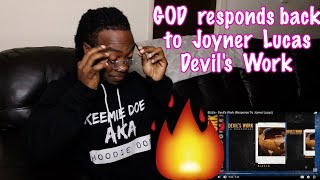 GOD SHOWS JOYNER LUCAS HOW TO RAP Bizzle  Devils Work  REACTION [upl. by Durwood]