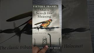 Thoughtful lines from the book Mans Search for Meaning booktubeviktorfrankl nonfiction [upl. by Adnauq]