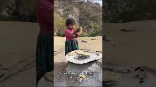 LA NIÑA INDÍGENA TARAHUMARA DESDE LOS 5 AÑOS ASUME EL ROL FAMILIAR 😱😍❤️ [upl. by Clarette]