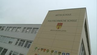 Eröffnung neuer Schulkomplex in Bruck an der Leitha [upl. by Rednirah]