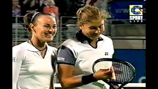 Martina HingisMonica Seles vs Serena WilliamsVenus Williams Sydney 2001 R1 🆕 reupload extended [upl. by Annyrb]