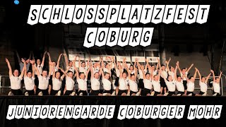 Juniorengarde vom Coburger Mohr Spektakuläre Performance beim Schlossplatzfest Coburg 2024 [upl. by Hirst]