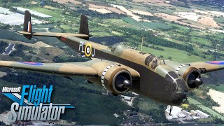 Virtavia Handley Page Hampden  First Look Review  MSFS [upl. by Aseuqram]