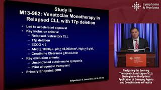 Update on venetoclax for CLL How low can you go MRD [upl. by Narret]