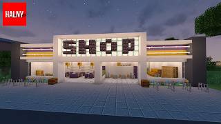 Minecraft city shop tutorial [upl. by Hun]