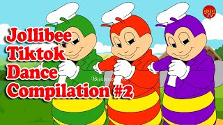 Jollibee Dance TikTok Compilation 2  SELOS x FOREVER SINGLE x TAHONG NI KARLA x BAHAY KUBO amp more [upl. by Willing]