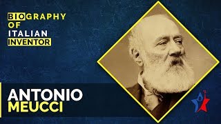 Antonio Meucci Short Biography [upl. by Naedan76]