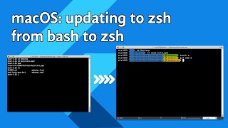 macOS updating to zsh iTerm2 ohmyzsh powerline fonts [upl. by Anelagna731]