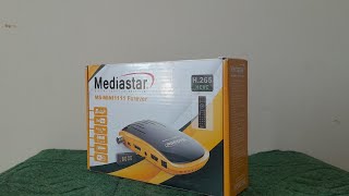 Mediastar MSMINI1111 Forever H265 Digital Satellite Receiver l 8MB Flash l 2xUSB l 2xIR l English [upl. by Yecart]