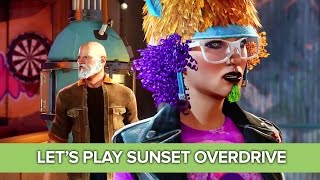 Lets Play Sunset Overdrive  First Two Hours of Sunset Overdrive Condensed [upl. by Salahcin]