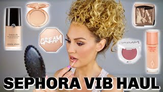 HUGE SEPHORA VIB SALE HAUL 2020  The Glam Belle [upl. by Grogan]