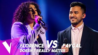 Typh Barrow  Doesnt really matter ● Forence amp Fayçal  Duels  The Voice Belgique Saison 11 [upl. by Ronda]