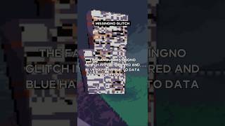 Missingno Glitch Could Mess Up Your Game 😱🎮 Missingno PokémonRedBlue PokémonGlitch [upl. by Hales]