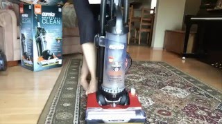 Eureka Brushroll Clean Pet Upright Vacuum with Suction Seal Technology AS3401AX Review  Corded [upl. by Egiedan961]