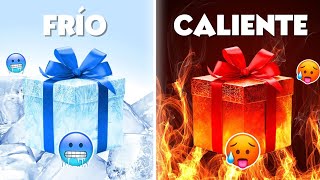 🔥❄️ELIGE TU REGALO  CHOOSE YOUR GIFT 🍀  UNII QUIZ 🦄🎁 FRÍO o CALIENTE 🔥❄️ [upl. by Yerxa]