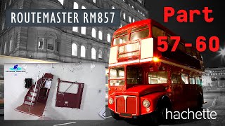 Hachette Routemaster RM857 Londonbus Part 57  60  Ausbau des Heckteils und des Treppenaufgangs [upl. by Niwri]