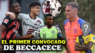 EL PRIMER CONVOCADO DE BECCACECE PARA ENFRENTAR A PARAGUAY Y URUGUAY 🔥  OBI MIKEL ELOGIA A NIÑO MOI [upl. by Sitarski]