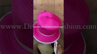 Dorinda Clark H5481 Magenta Hat [upl. by Attikram]