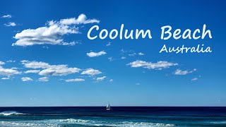 Coolum Beach on a bright sunny day 🌊🌞 Sunshine Coast Queensland Australia [upl. by Naraa26]